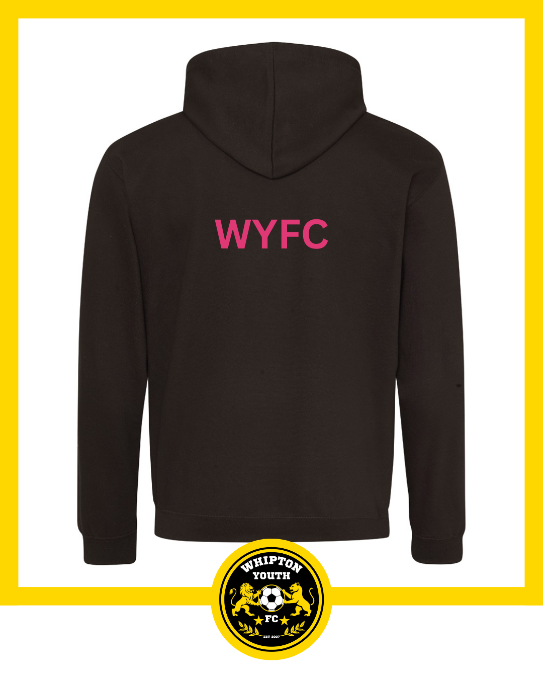Adults Dual Colour Hoodie - Whipton Youth FC - Image 8