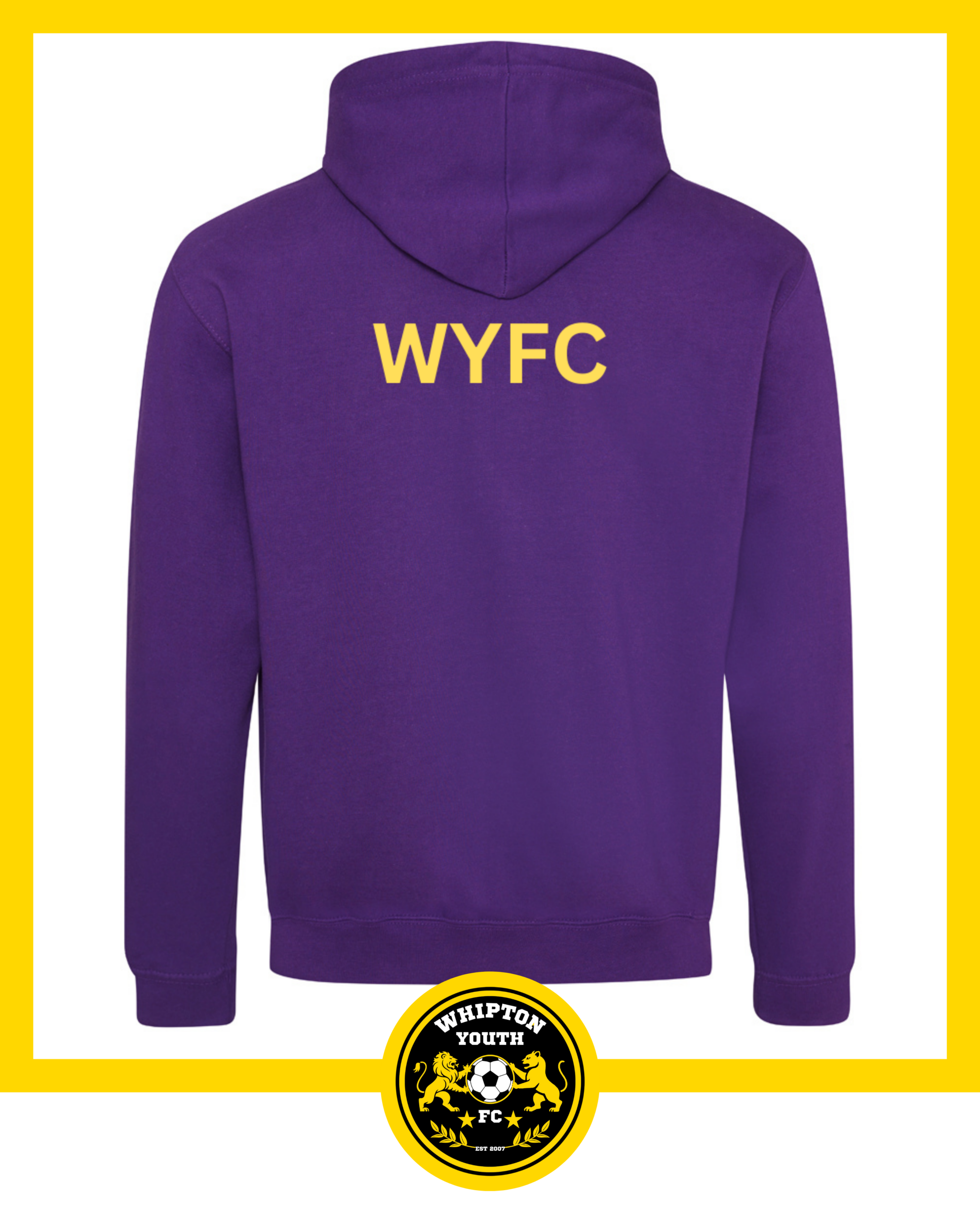 Adults Dual Colour Hoodie - Whipton Youth FC - Image 4