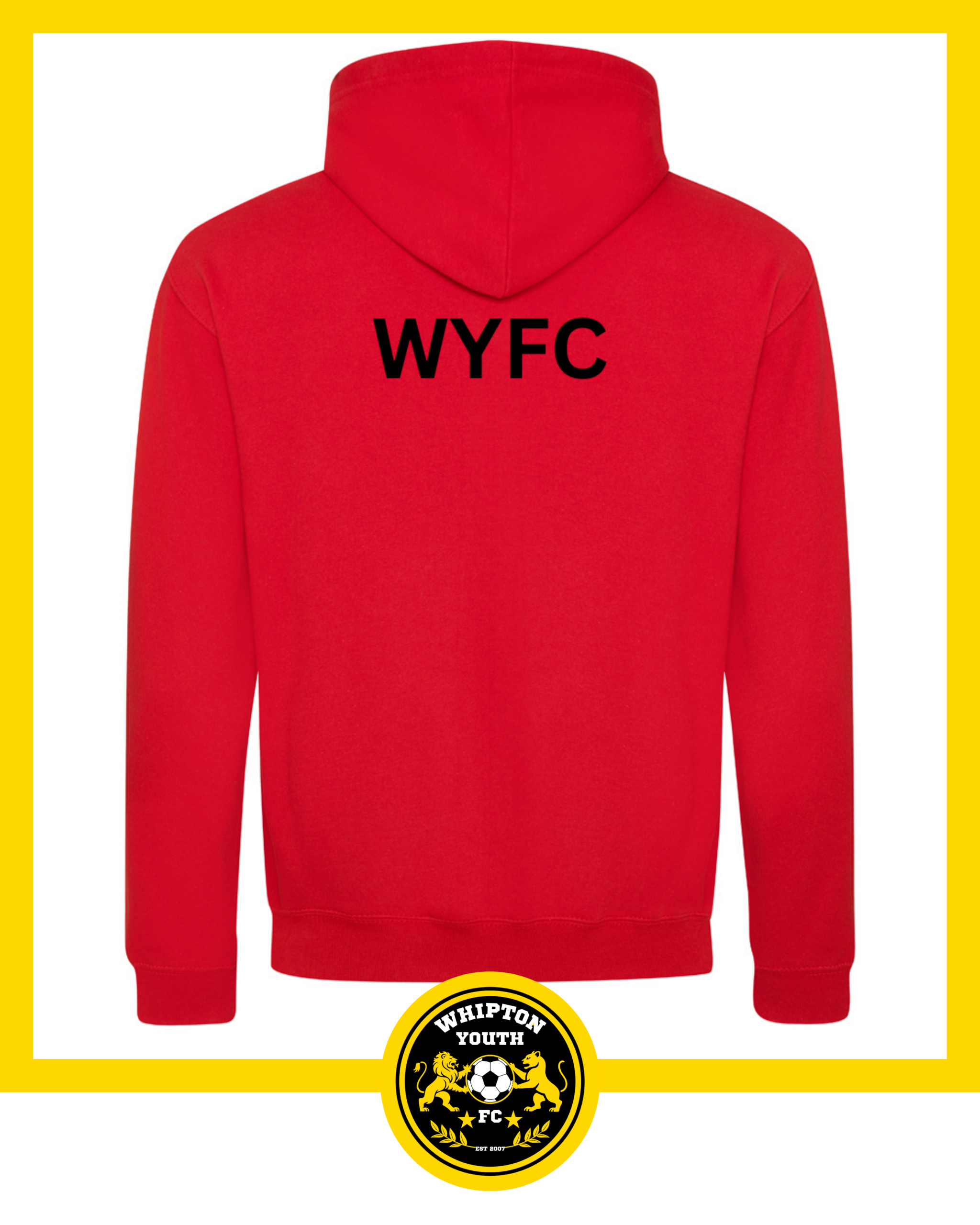 Adults Dual Colour Hoodie - Whipton Youth FC - Image 6