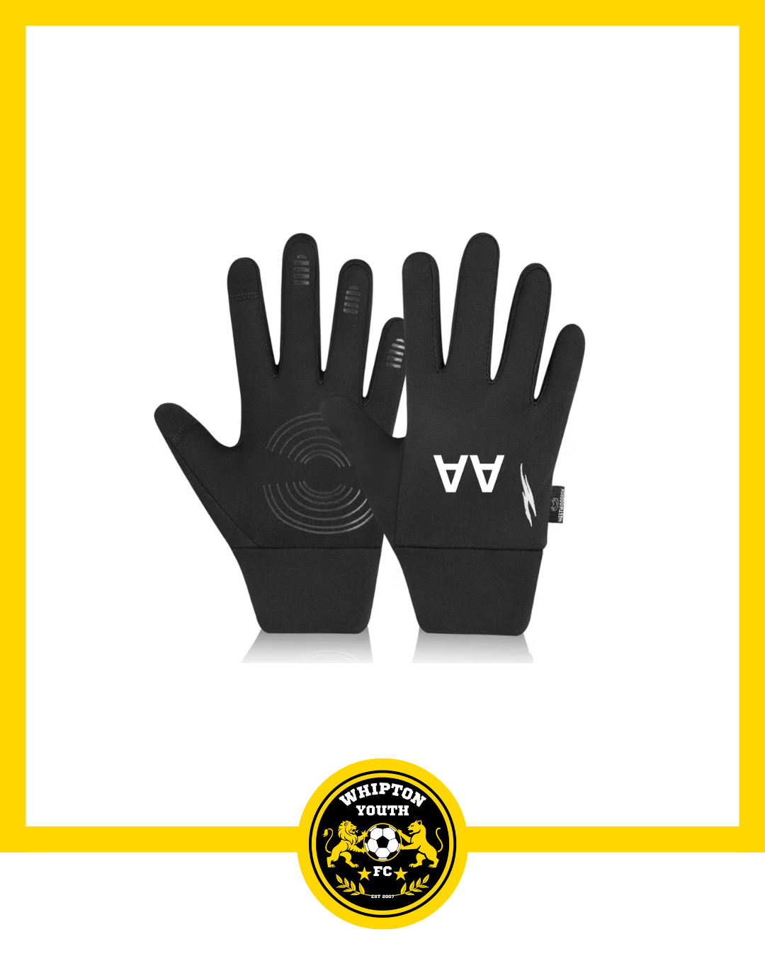Personalised Waterproof Gloves - Whipton Youth FC