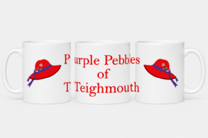 Purple Pebbles Mug