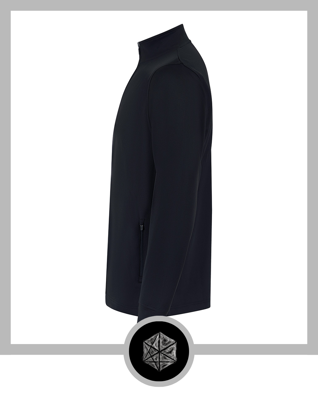1 4 Zip Tracksuit Top Navy