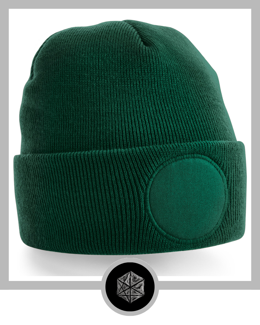 Circular Patch Beanie - Image 3
