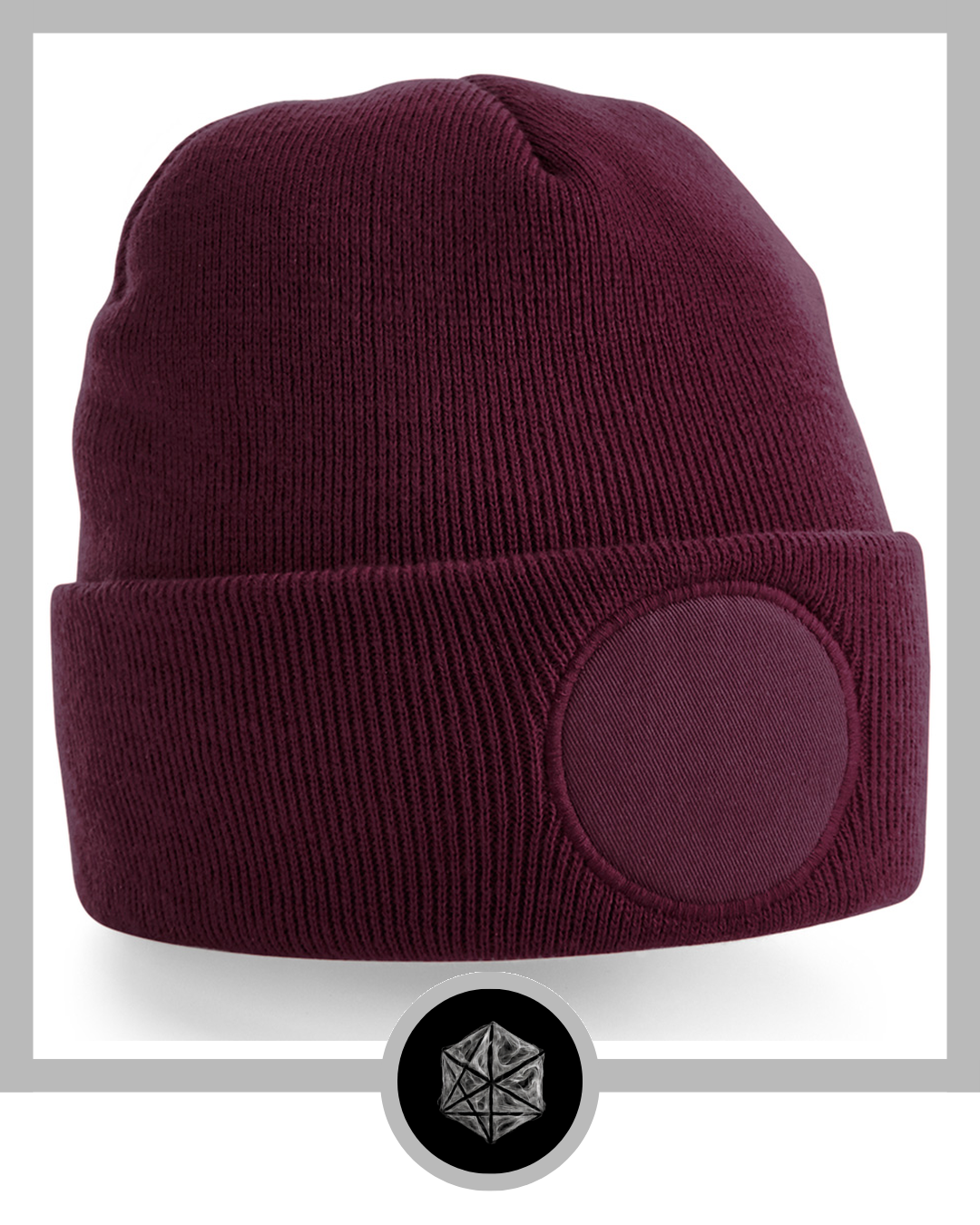 Circular Patch Beanie - Image 5