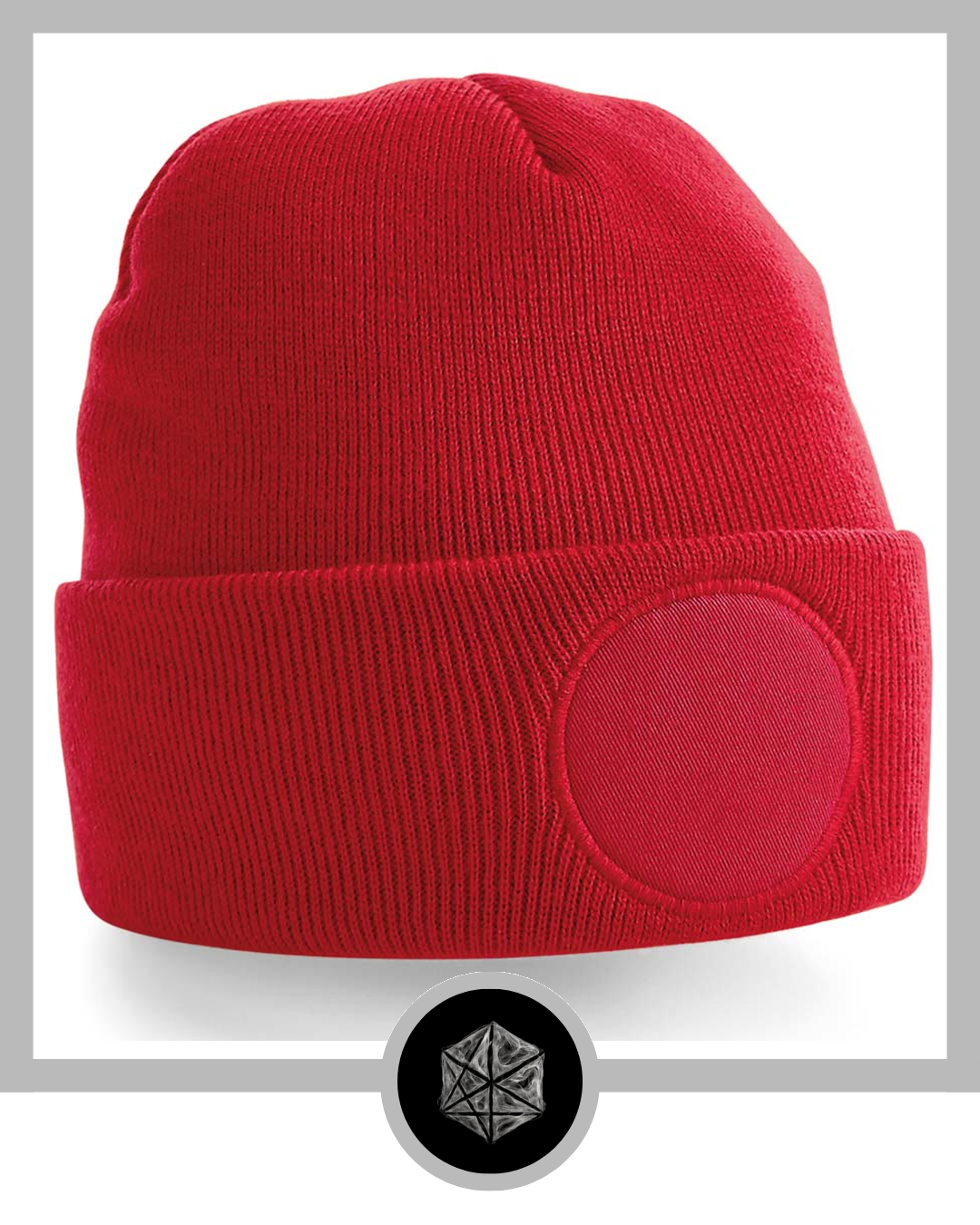 Circular Patch Beanie - Image 6