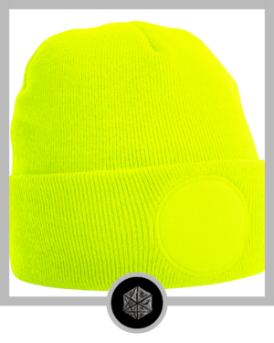 Circular Patch Beanie